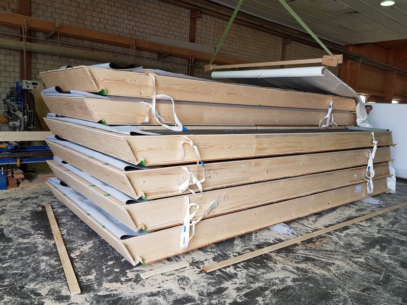 FH Finnholz Holzrahmenbau Dachelemente