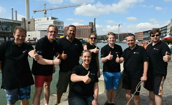 Drachenbootrennen Team FH Gruppe