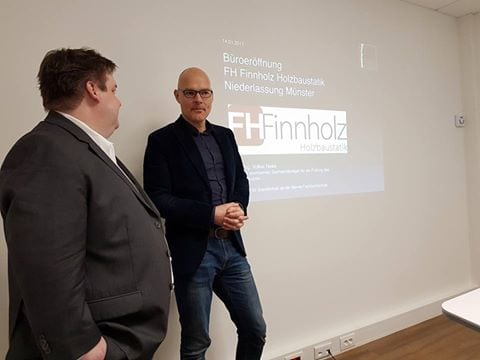 Eröffnung FH Finnholz Holzbaustatik Münster
