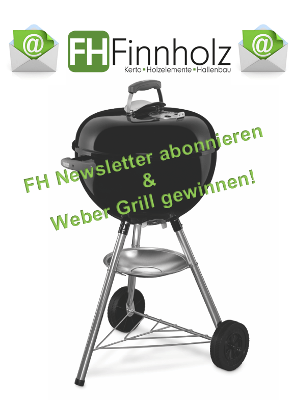 FH Finnholz Newsletter Gewinnspiel