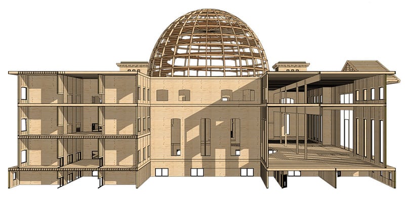 Plan B - Der Reichstag aus Holz
