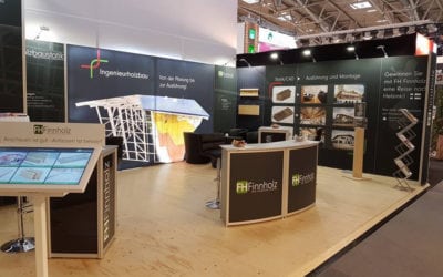 FH Finn­holz auf der Dach+Holz 2018