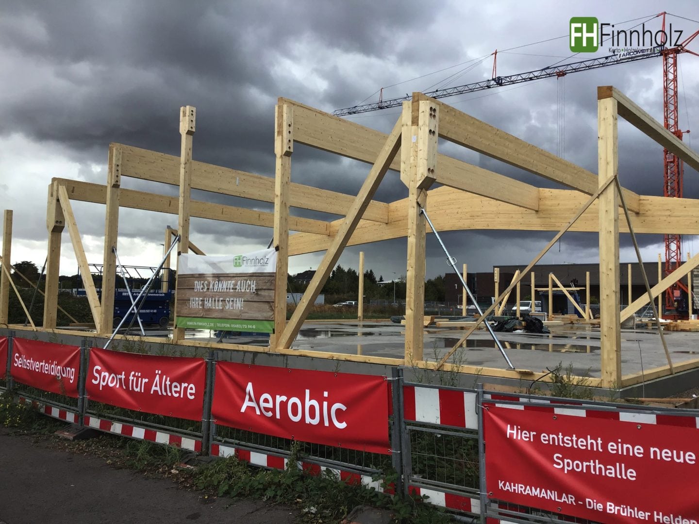 Errichtung einer Sporthalle für Kampfsportarten in Brühl!