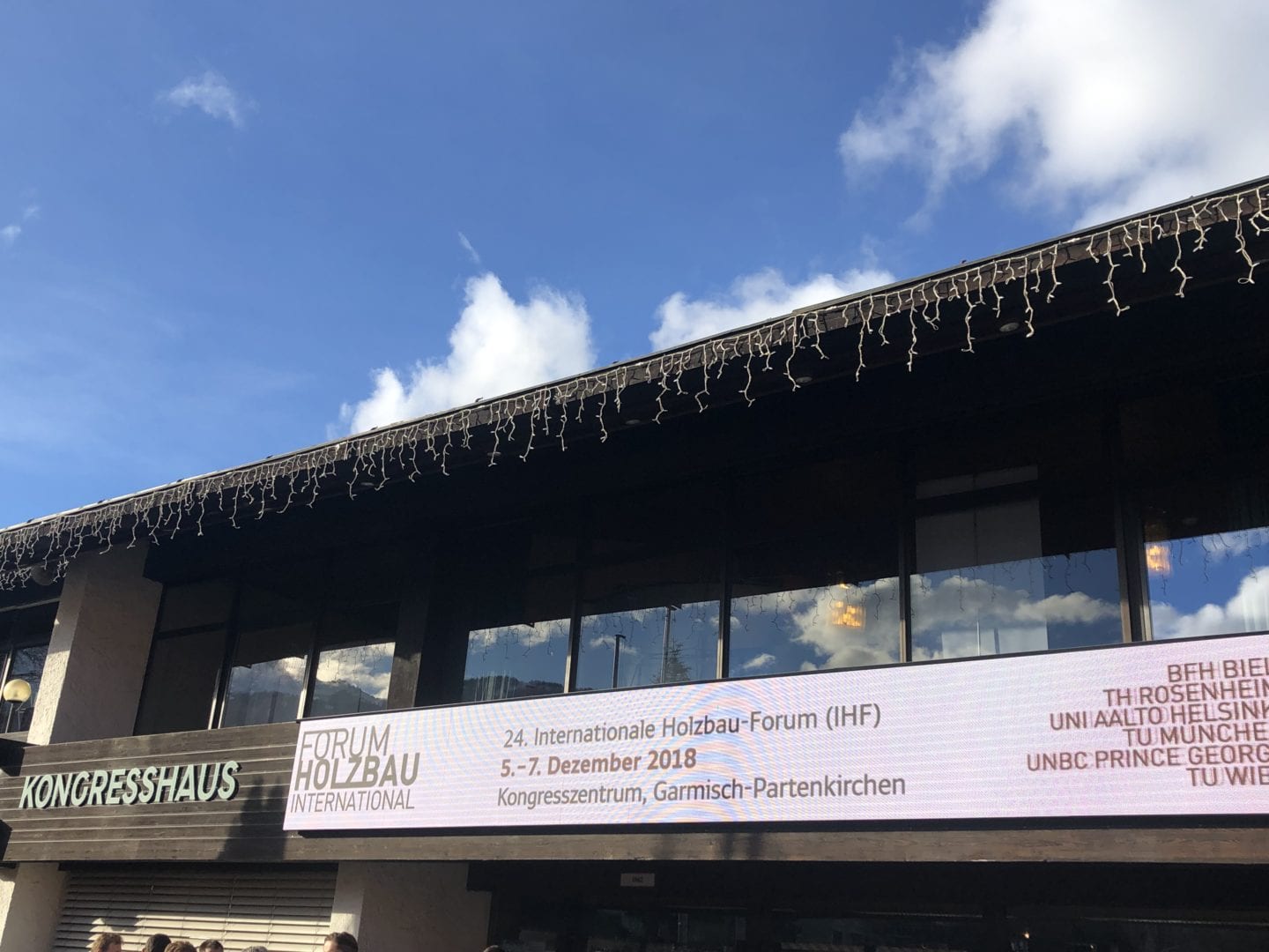 Forum Holzbau Garmisch-Partenkirchen!