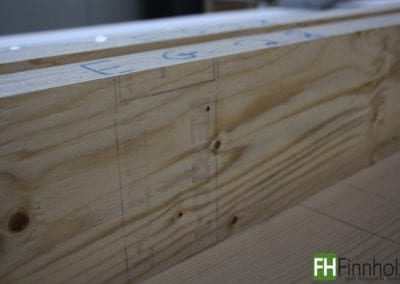 Kerto-T für Holzrahmenbau Häuser