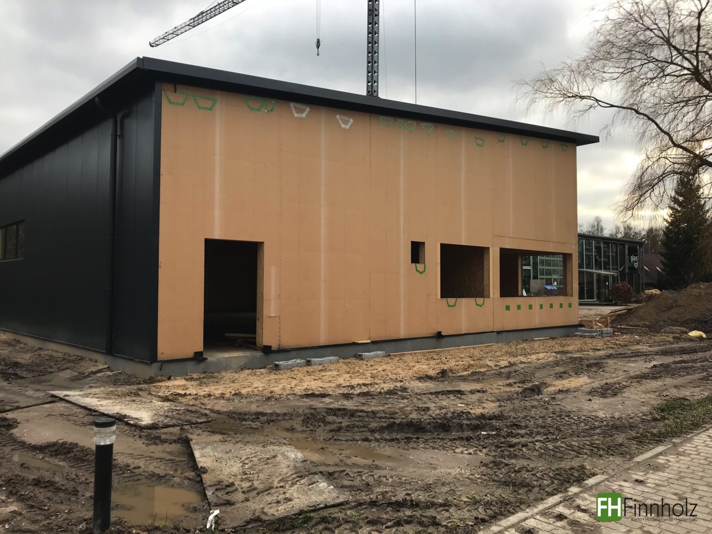 Neubau einer Gewerbehalle in Lüneburg!