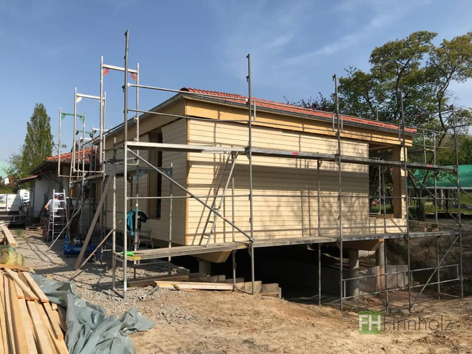 Neubau eines KITA-Gruppenraumes mit Zwischenraum in Soest.