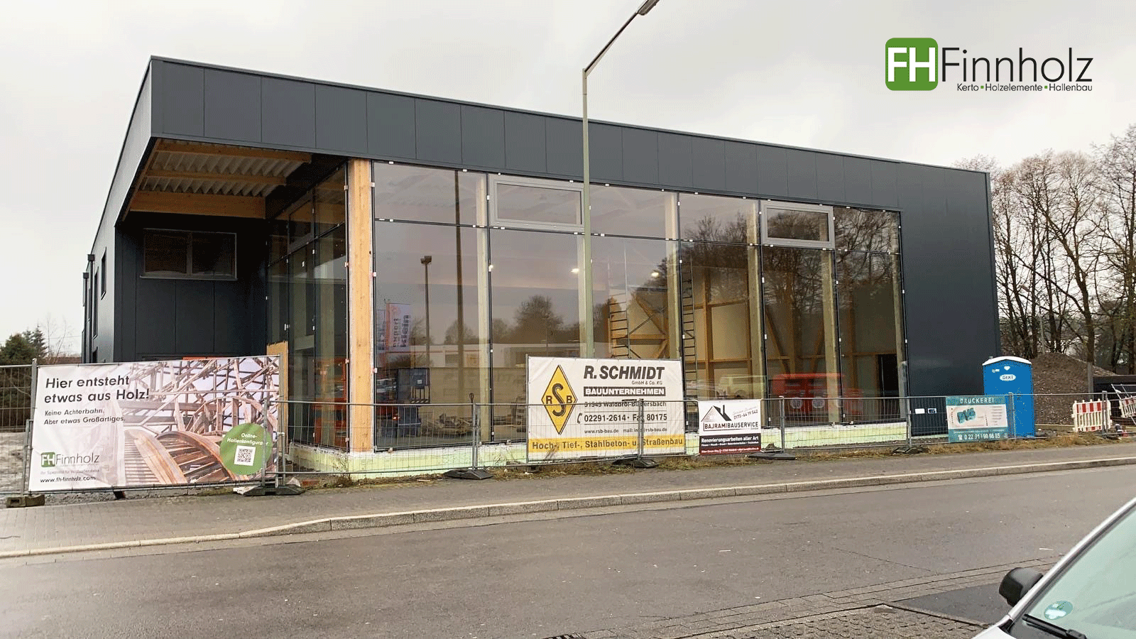 Baustelle in Waldbröl