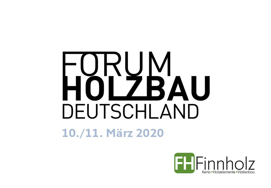 Forum Holzbau Berlin vom 10. bis 11. März