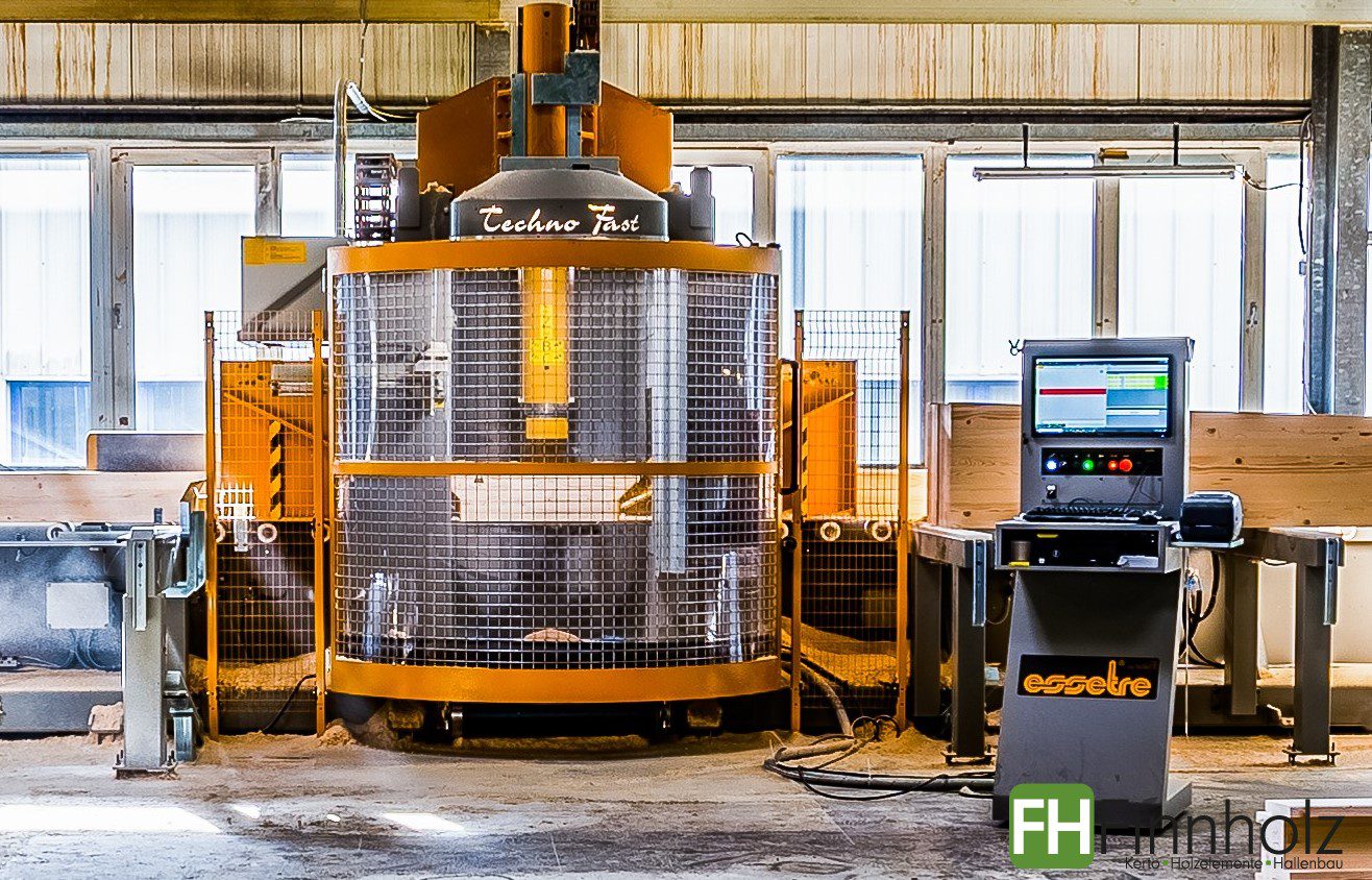 Wir haben aufge­stockt — neue CNC Abbundmaschine!