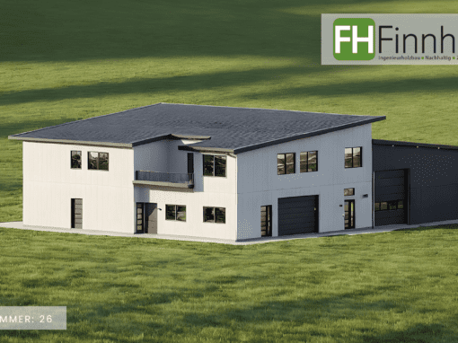 Halle mit Büro und Wohnung — Projektnummer 26
