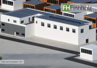 Projekt­nummer 17 — Gewer­be­halle mit Büro