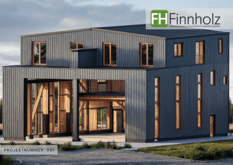 Projekt­nummer 91 — Gewer­be­halle mit Wohnung