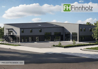 Projekt­nummer 130 — Gewer­be­halle mit Wohnung
