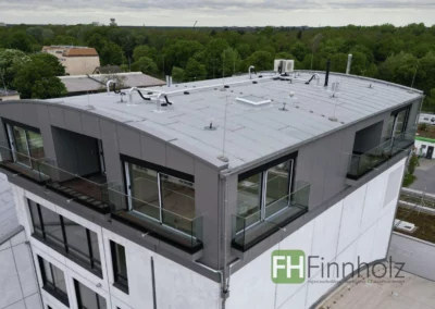Wohnungs­auf­sto­ckung Berlin im EH-40-Standard