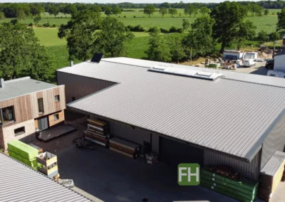 Freitragende Lagerhalle in Ellerau